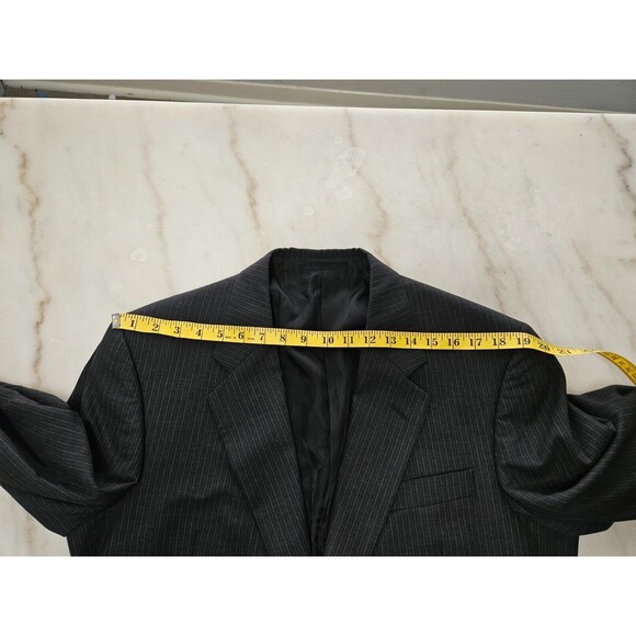 Louis Roth Men's Sartorial Two-Button Black Tuxedo Style Jacket Blazer Size 40R - Picture 5 of 9